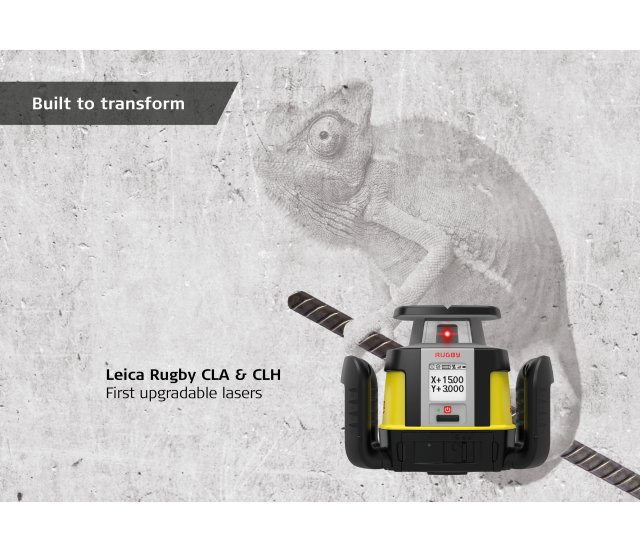 Rodzaje niwelatorów laserowych Leica Rugby Kameleon